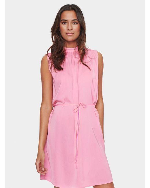Saint Tropez Pink Aileen Sleeveless Dress