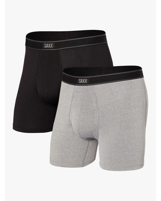 Saxx Underwear Co. Black Stretch Trunks for men