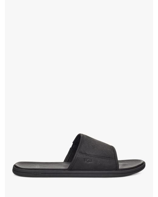 Ugg Black Seaside Slider Sandals for men