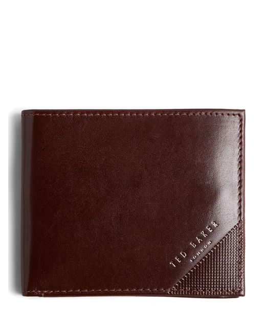 Ted Baker Brown Prugs Leather Wallet for men