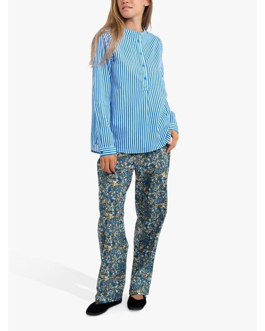 Lolly's Laundry Blue Bill Floral Trousers