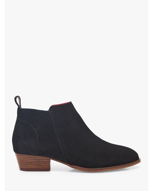 White Stuff Black Willow Suede Ankle Boots