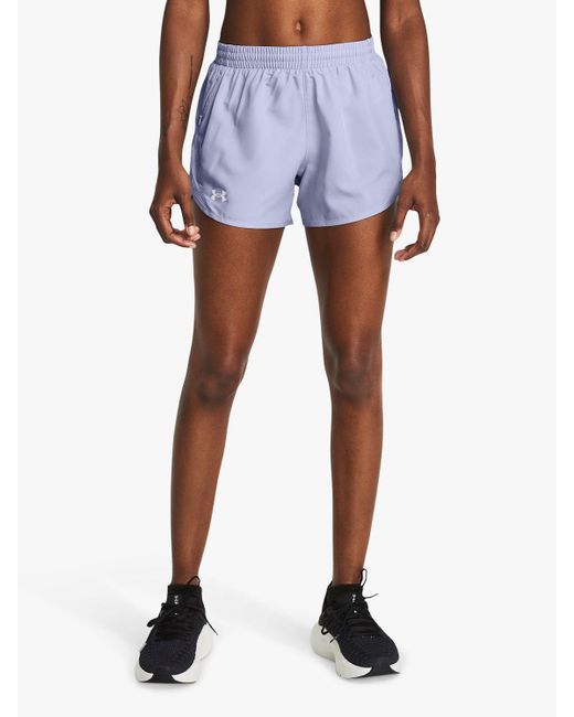 Under Armour Blue Fly-by 3" Shorts