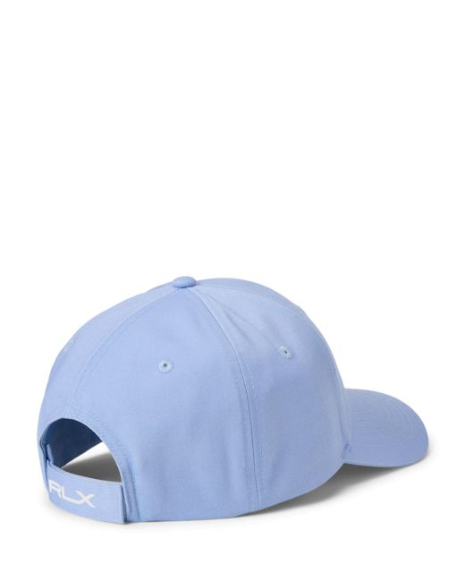 Ralph Lauren Blue Classic Twill Logo Hat for men