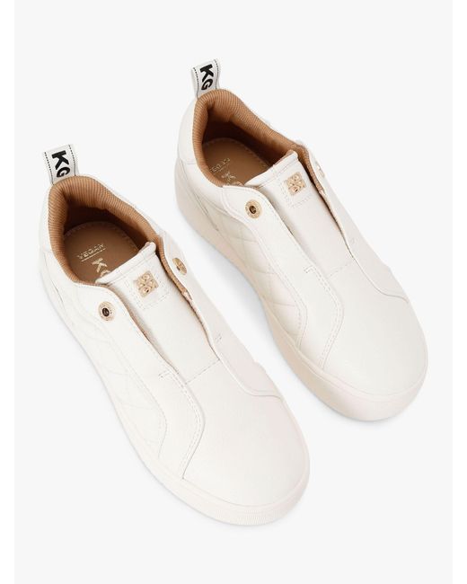KG by Kurt Geiger Natural Lighter Slip On Chunky Trainers