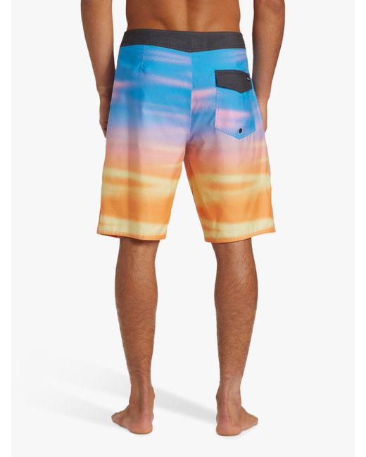 Quiksilver Blue Everyday Fade Board Shorts for men