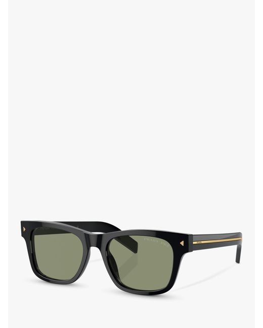 Prada Green Pr A17s D-frame Sunglasses for men