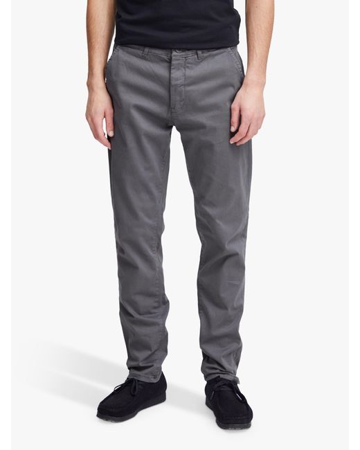 Casual Friday Black Viggo Slim Fit Chino Trousers for men