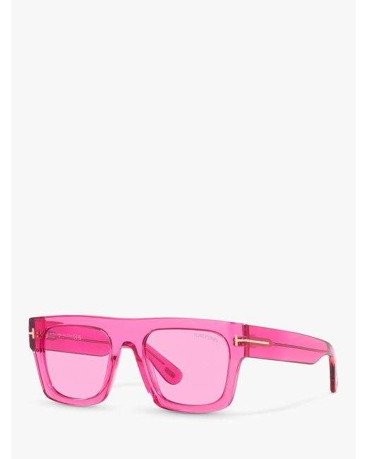 Tom Ford Pink Tr001029 Rectangular Sunglasses