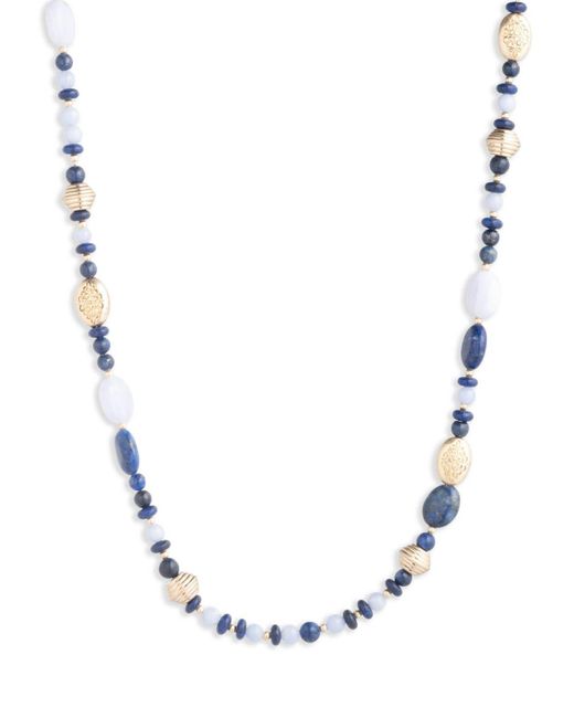 Ralph Lauren Multicolor Lauren Gemstone Beaded Necklace