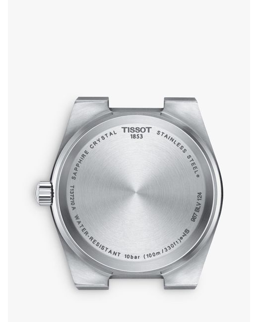 Tissot Blue T1372101109100 Prx Powermatic 80 Date Bracelet Strap Watch