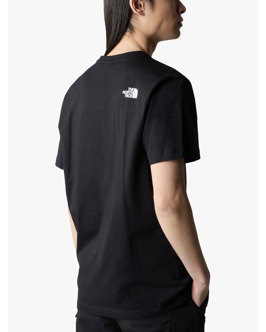 The North Face Black Short Sleeve Never Stop Exploring T-shirt for men