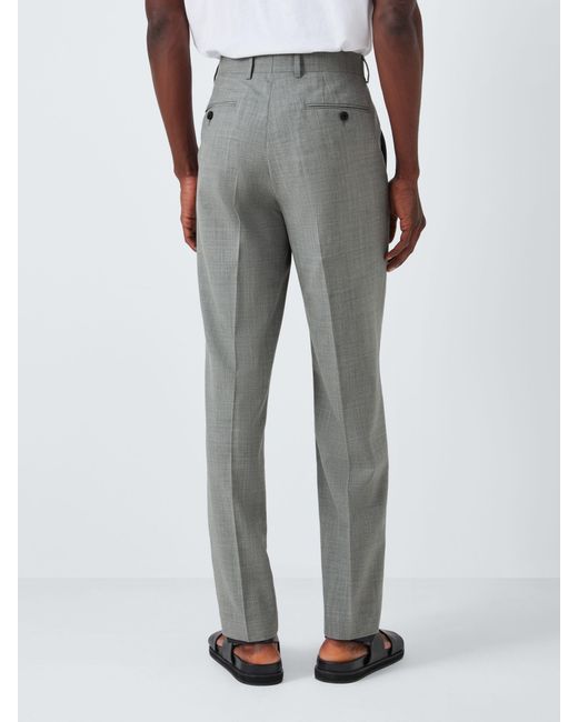 John Lewis Gray Hanford Regular Fit Trousers for men