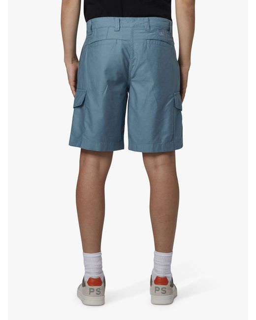 Paul Smith Blue Ps Cargo Shorts for men