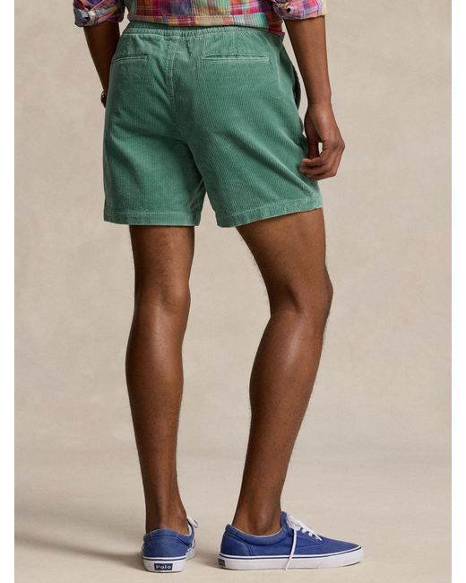 Ralph Lauren Green 6-inch Polo Prepster Corduroy Shorts for men