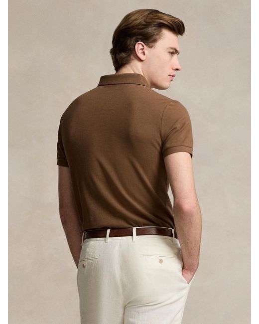 Ralph Lauren Natural American Style Standard Polo Shirt for men