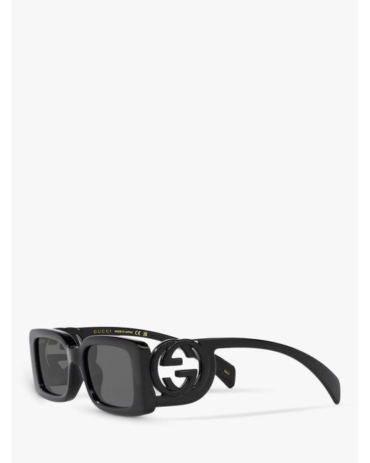 Gucci Gray GG1325S Rectangular Sunglasses