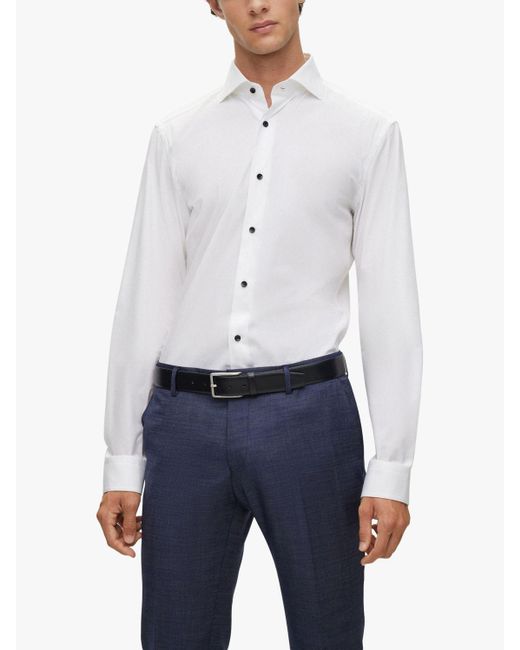 hugo boss white shirt sale