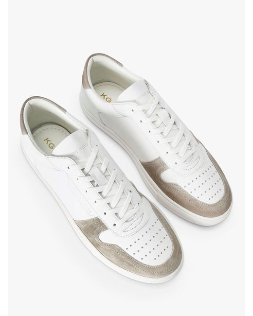 KG by Kurt Geiger White Flash Trainers for men