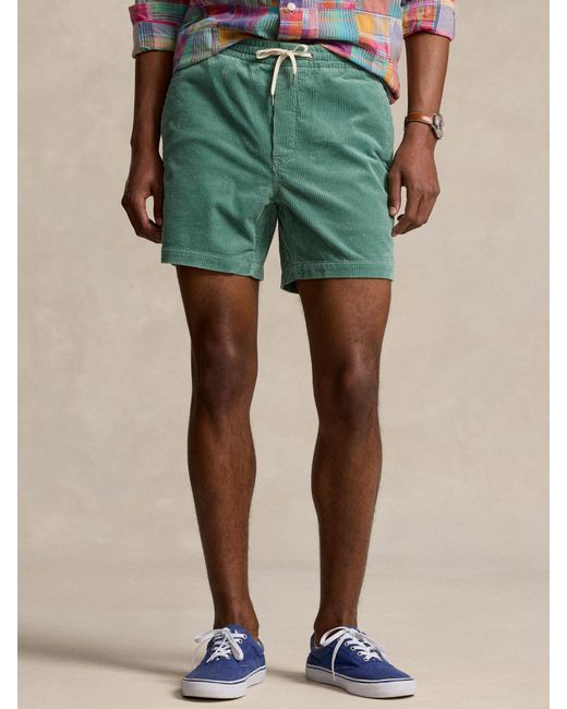 Ralph Lauren Green 6-inch Polo Prepster Corduroy Shorts for men