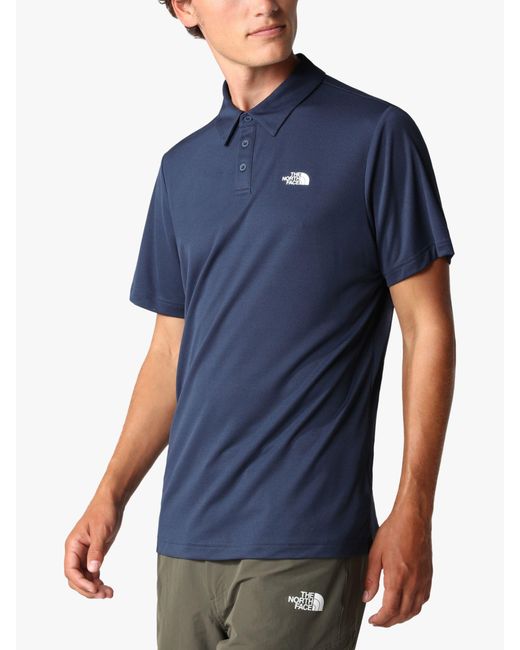 The North Face Blue Tanken Polo Shirt for men