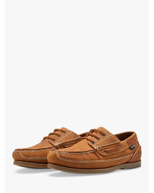 Chatham Brown Rockwell Ii G2 Leather Boat Shoes for men