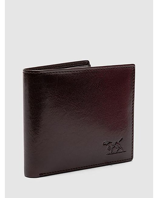 Rodd & Gunn Brown Wakefield Leather Bi-fold Wallet for men