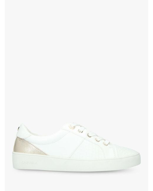 carvela jagger trainers white