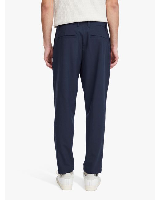 Casual Friday Blue Pepe Stretch Trousers for men