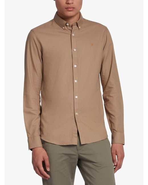 Farah brewer slim fit sales