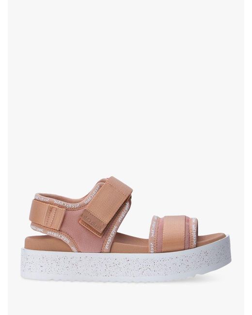 See By Chloé White Pipper Sport Platform Sandals