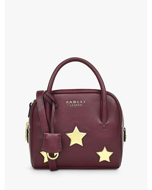 Radley Purple Starlight View Small Grab Bag