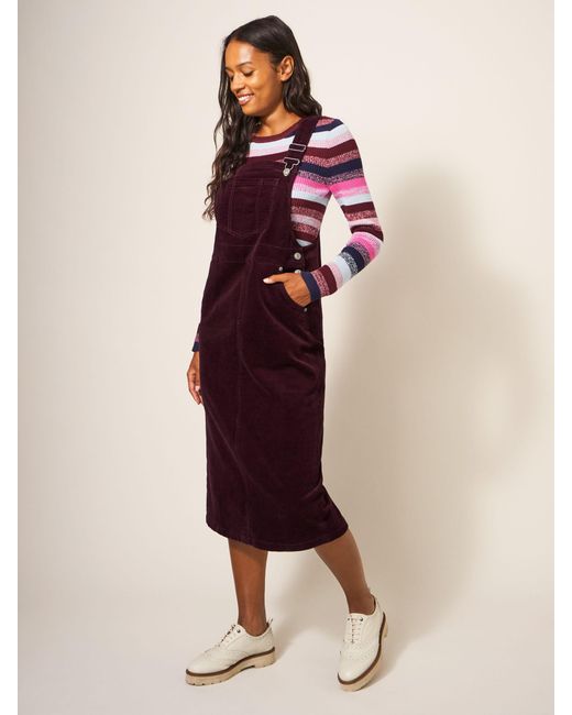 White stuff cheap purple dress