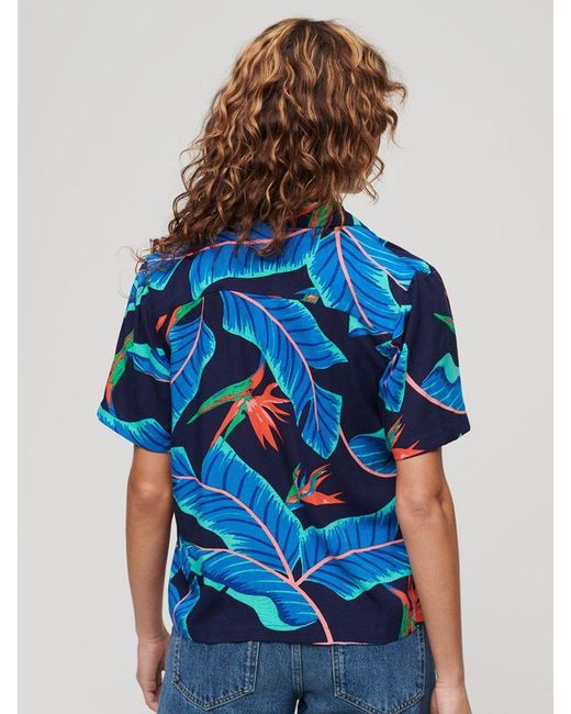 Superdry Blue Beach Resort Shirt