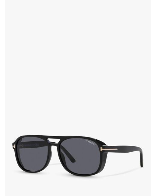 Tom Ford Gray Tf1022 Rosco Square Sunglasses for men