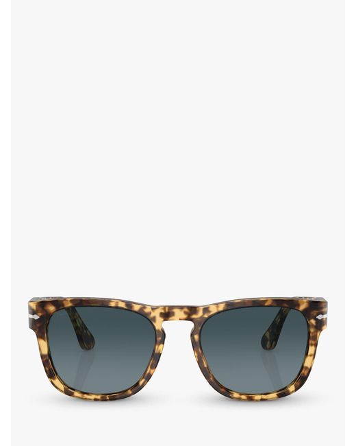 Persol Gray Po3333s Polarised D-frame Sunglasses
