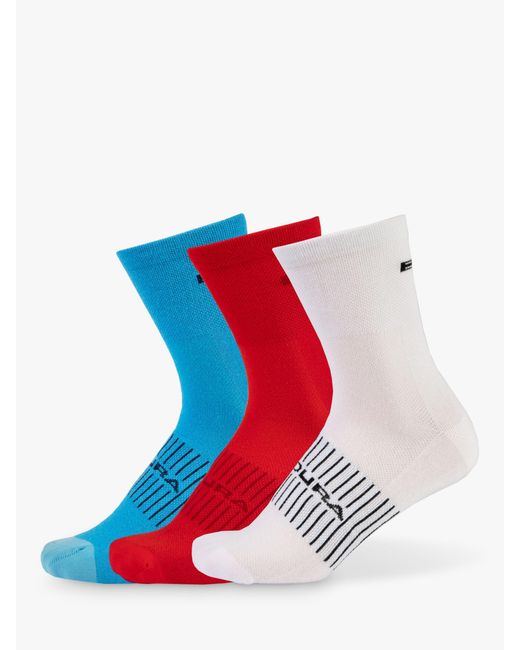 Endura White Coolmax Race Socks for men