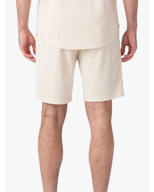 Luke 1977 Natural Aruba Cord Shorts for men