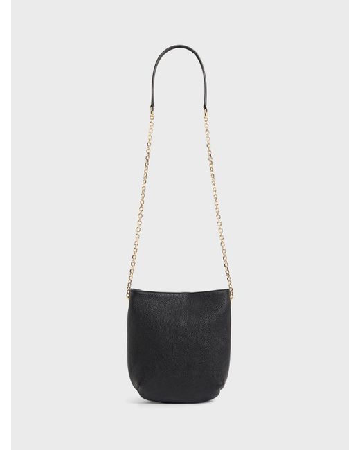 Gerard Darel White Mini Charlotte Leather Handbag