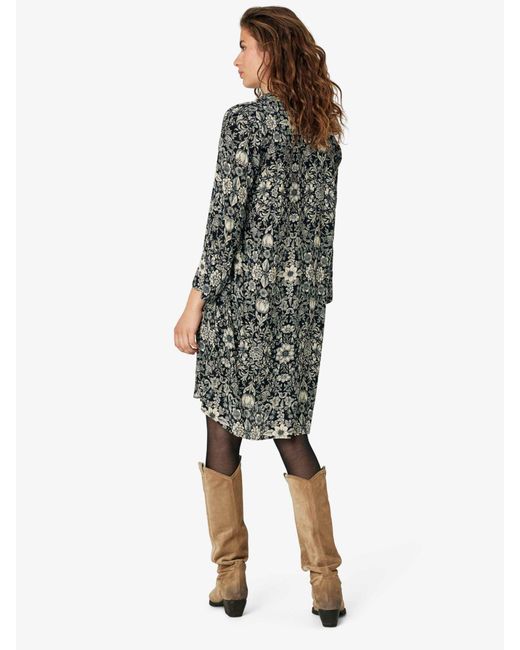 Noa Green Louise Floral Tapestry Print Tunic Dress