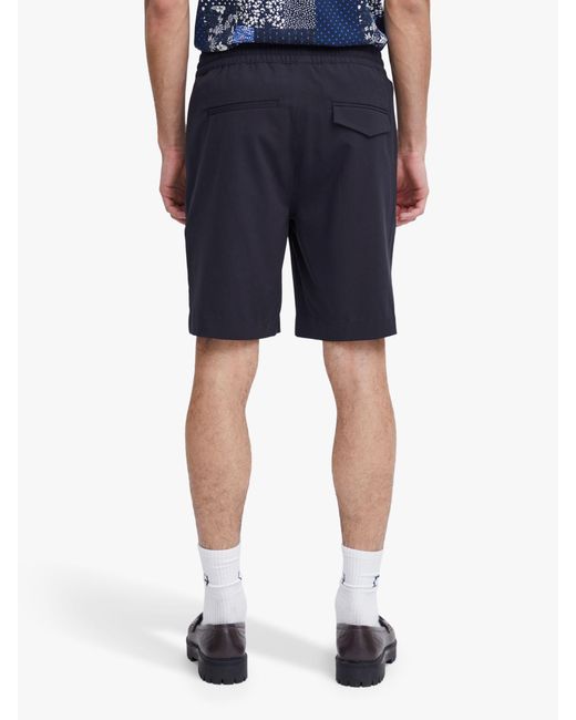Casual Friday Blue Samsos Comfort Stretch Shorts for men