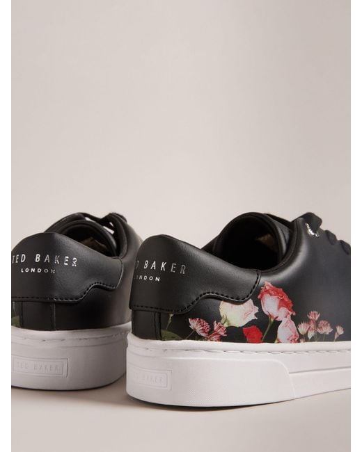 Ted Baker Multicolor Arlita Floral Cupsole Trainers