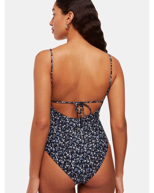 Whistles Blue Forget Me Not Swimsuit
