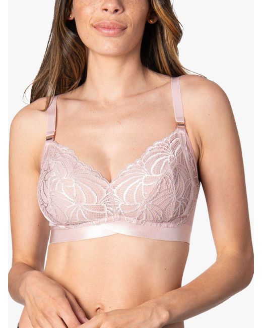 Hotmilk Maternity Lingerie Pink Warrior Soft Cup Non-wired Nursing Bra