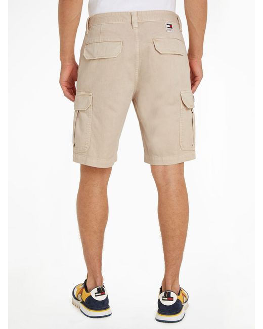 Tommy Hilfiger Natural Ethan Cargo Shorts for men