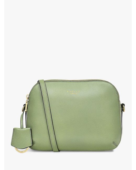 Radley Dukes Place Leather Cross Body Bag in Jade (Green) Lyst UK