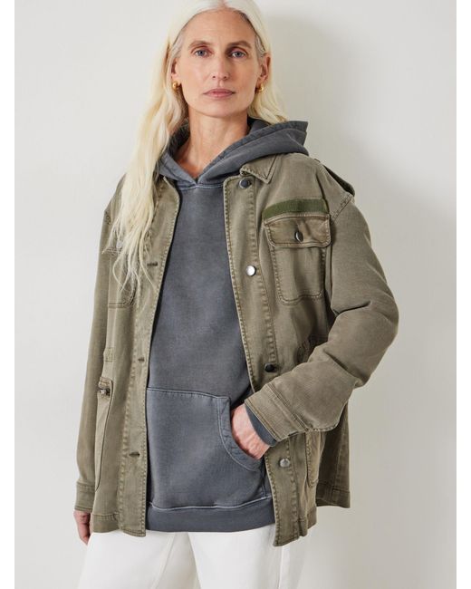 Hush Gray Eloise Utility Jacket