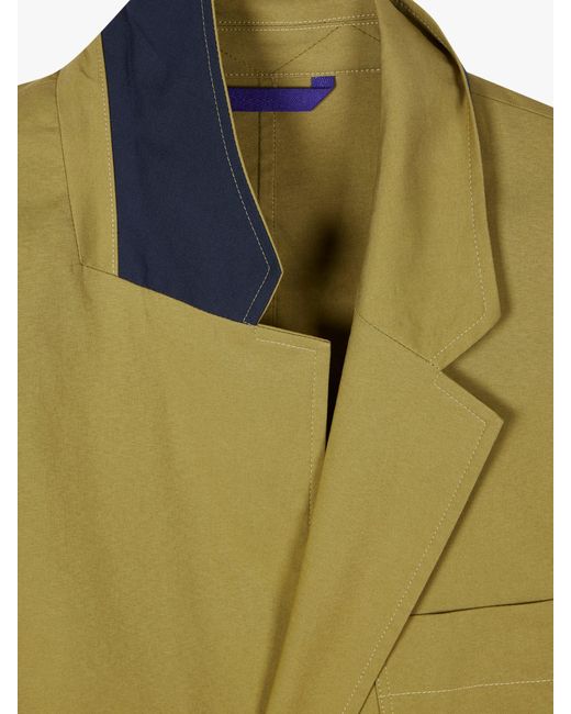 Paul Smith Green Ps Organic Cotton Blend Suit Jacket for men