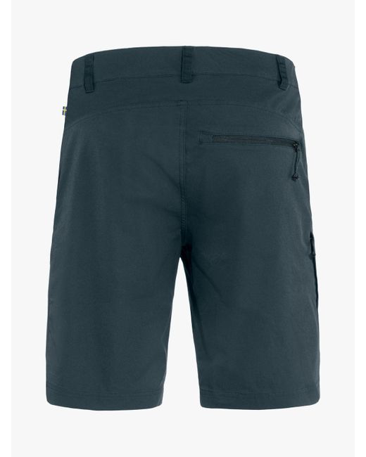 Fjallraven Blue Abisko Lite Trekking Shorts for men