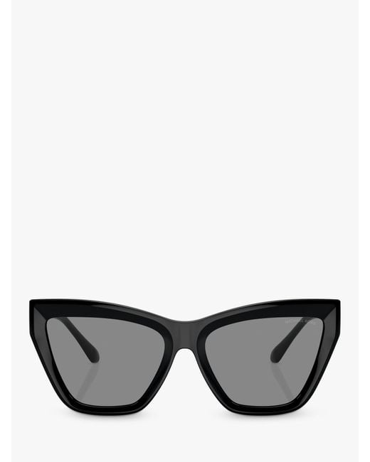 Michael Kors Gray Mk2211u Dubai Cat's Eye Sunglasses